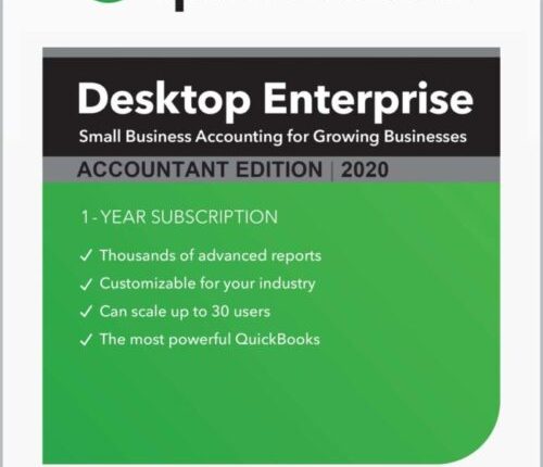 Intuit QuickBooks Enterprise Accountant 2020