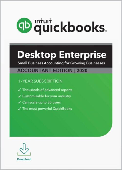 Intuit QuickBooks Enterprise Accountant 2020