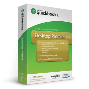 INTUIT QUICKBOOKS PREMIER 2019 (UK Version) VAT