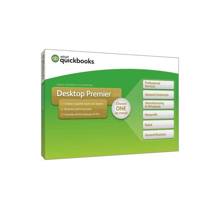 INTUIT QUICKBOOKS PREMIER 2018  (UK Version) VAT