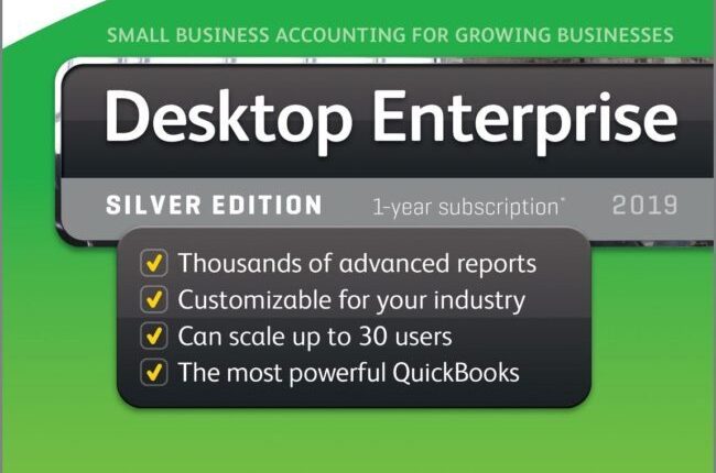 QuickBooks Enterprise 2019 Silver Edition ( Subscribe Annually )